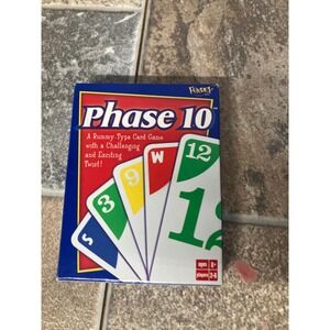 Phase 10 Rummy Type Card Game‎ Fun Deck Fundex 2001 Complete